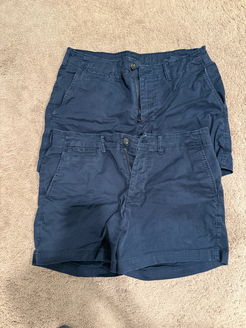 American eagle 5” shorts size 33- one pair